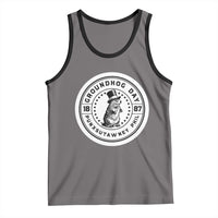 Punxsutawney Phil Groundhog Day Tank Top Funny Woodchuck Day 1887
