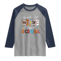 I Survived 67 33 Days Of School Raglan Shirt Funny 100th Days of School 67 Sport Lover - Wonder Print Shop