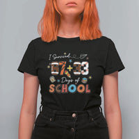 I Survived 67 33 Days Of School T Shirt For Women Funny 100th Days of School 67 Sport Lover - Wonder Print Shop