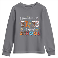 I Survived 67 33 Days Of School Youth Sweatshirt Funny 100th Days of School 67 Sport Lover - Wonder Print Shop