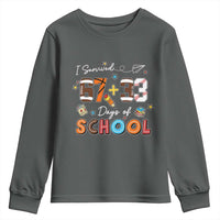 I Survived 67 33 Days Of School Youth Sweatshirt Funny 100th Days of School 67 Sport Lover - Wonder Print Shop