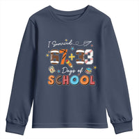 I Survived 67 33 Days Of School Youth Sweatshirt Funny 100th Days of School 67 Sport Lover - Wonder Print Shop