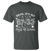 Bruh It Is My 67 33 Days Of School T Shirt 100th Days Of School Funny 67 Groovy Checkered