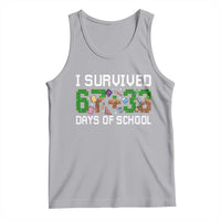 I Survived 67 33 Days Of School Tank Top Funny 100 Days of School 67 Pixel Game - Wonder Print Shop
