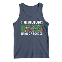 I Survived 67 33 Days Of School Tank Top Funny 100 Days of School 67 Pixel Game - Wonder Print Shop