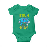 Bruh I Survived 67 33 Days Of School Baby Onesie Funny 100th Days of School 67 Game Meme - Wonder Print Shop