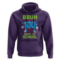 Bruh I Survived 67 33 Days Of School Hoodie Funny 100th Days of School 67 Game Meme - Wonder Print Shop