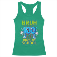 Bruh I Survived 67 33 Days Of School Racerback Tank Top Funny 100th Days of School 67 Game Meme - Wonder Print Shop