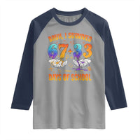 Bruh I Survived 67 33 Days Of School Raglan Shirt Funny 100th Days of School Teacher 67 Drip - Wonder Print Shop