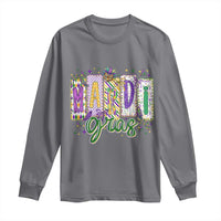Mardi Gras Long Sleeve Shirt New Orleans Carnival Girly Fat Tuesday