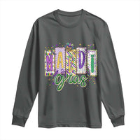 Mardi Gras Long Sleeve Shirt New Orleans Carnival Girly Fat Tuesday
