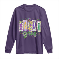 Mardi Gras Long Sleeve Shirt New Orleans Carnival Girly Fat Tuesday