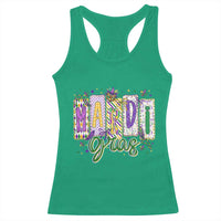 Mardi Gras Racerback Tank Top New Orleans Carnival Girly Fat Tuesday