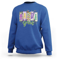 Mardi Gras Sweatshirt New Orleans Carnival Girly Fat Tuesday