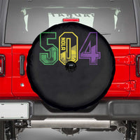 Mardi Gras 504 Nola New Orleans Louisiana LA Spare Tire Cover