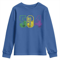 Mardi Gras 504 Nola New Orleans Louisiana LA Youth Sweatshirt