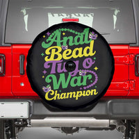 Funny Anal Bead Tug O War Mardi Gras Spare Tire Cover Fat Tuesday Carnival Adult Humor