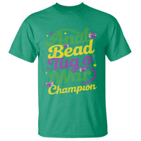 Funny Anal Bead Tug O War Mardi Gras T Shirt Fat Tuesday Carnival Adult Humor