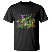Funny Dabbing Alligator 67 Mardi Gras Six Seven Meme T Shirt