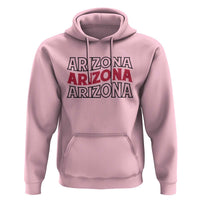 Retro Arizona Lover Hoodie Groovy Typography Vintage 70s State
