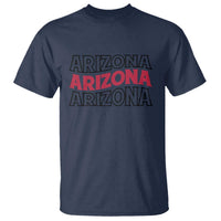 Retro Arizona Lover T Shirt Groovy Typography Vintage 70s State