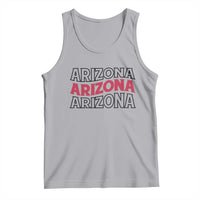 Retro Arizona Lover Tank Top Groovy Typography Vintage 70s State