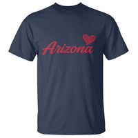 Arizona State Pride T Shirt Clean Word Art Minimalist Graphic