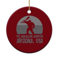 The Mogollon Monster Arizona Bigfoot Ceramic Ornament Vintage Cryptid Folklore