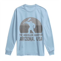The Mogollon Monster Arizona Bigfoot Long Sleeve Shirt Vintage Cryptid Folklore