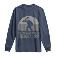 The Mogollon Monster Arizona Bigfoot Long Sleeve Shirt Vintage Cryptid Folklore