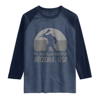 The Mogollon Monster Arizona Bigfoot Raglan Shirt Vintage Cryptid Folklore