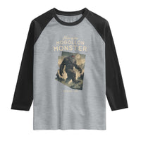 Arizona Cryptid Lover Raglan Shirt Home Of The Mogollon Monster