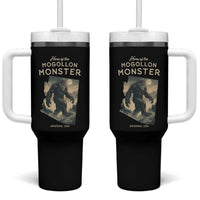 Arizona Cryptid Lover Tumbler With Handle Home Of The Mogollon Monster