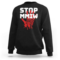 Indigenous Women Awareness Sweatshirt Stop MMIW Red Handprint Graphic