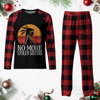 MMIW Awareness Plaid Pajama Set No More Stolen Sisters Native American Gift