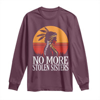 MMIW Awareness Long Sleeve Shirt No More Stolen Sisters Native American Gift