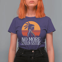 MMIW Awareness T Shirt For Women No More Stolen Sisters Native American Gift
