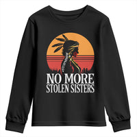 MMIW Awareness Youth Sweatshirt No More Stolen Sisters Native American Gift