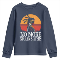 MMIW Awareness Youth Sweatshirt No More Stolen Sisters Native American Gift