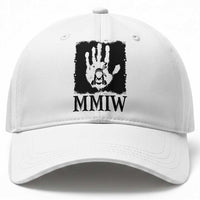 Stop MMIW Baseball Cap Voices For Stolen Sisters Red Handprint Graphic