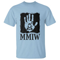 Stop MMIW T Shirt Voices For Stolen Sisters Red Handprint Graphic