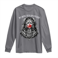 MMIW Awareness Support Long Sleeve Shirt No More Stolen Sisters