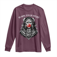 MMIW Awareness Support Long Sleeve Shirt No More Stolen Sisters