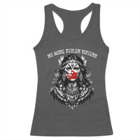 MMIW Awareness Support Racerback Tank Top No More Stolen Sisters
