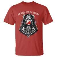 MMIW Awareness Support T Shirt No More Stolen Sisters