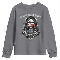 MMIW Awareness Support Youth Sweatshirt No More Stolen Sisters
