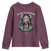 MMIW Awareness Support Youth Sweatshirt No More Stolen Sisters