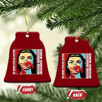 MMIW Awareness Support Ceramic Ornament Voices For Stolen Sisters Native American