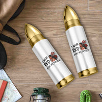 MMIW Awareness Month Indigenous Support Gift Bullet Tumbler I Wear Red For My Sister
