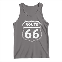 Vintage Route Highway 66 Road Trip Tank Top Mother Road All States